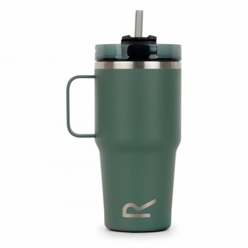 Стакан с Соломинкой Regatta Thermo Insulated Mug 600 ml Зеленый Нержавеющая сталь