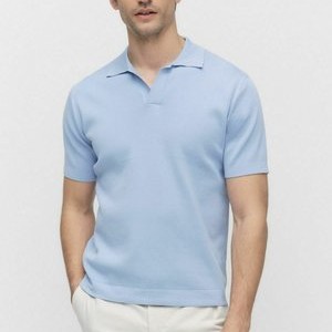 AXEL PREMIUM - Polo shirt - light blue
