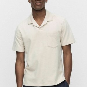 ESMOND TERRY - Polo shirt - beige ESMOND TERRY - Polo shirt - beige