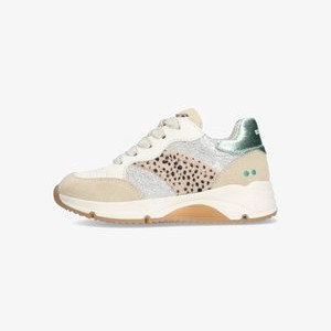 Baby shoes - zilver beige groen Baby shoes - zilver beige groen