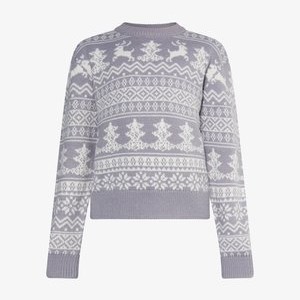 Jumper - grau/weiss Jumper - grau/weiss