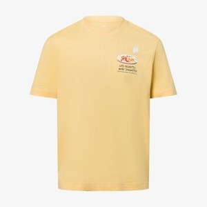 Print T-shirt - gelb