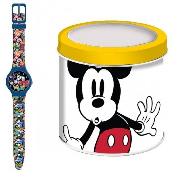 Детские часы Mickey Mouse MICKEY MOUSE  - TIN BOX Ø 33 mm