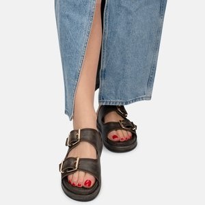 Mules - dark brown Mules - dark brown