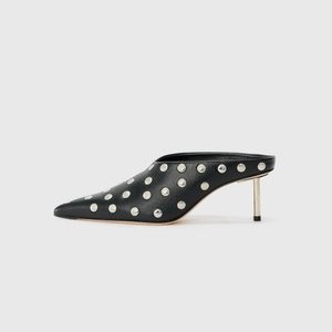 KELSEY - Heeled mules - black KELSEY - Heeled mules - black