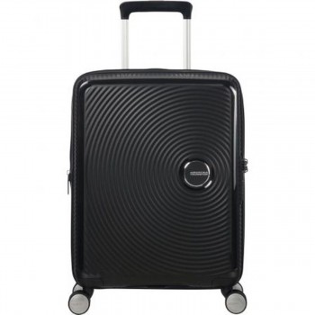 Чемодан для ручной клади American Tourister SoundBox Spinner Чёрный 41 L 55 x 40 x 20 cm