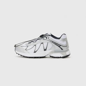 XT WHISPER UNISEX - Trainers - white/silver-coloured/dark navy XT WHISPER UNISEX - Trainers - white/silver-coloured/dark navy