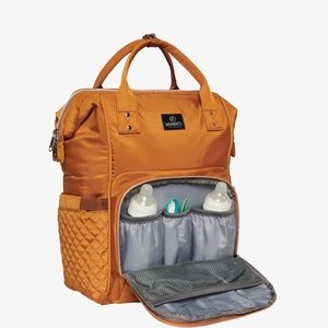 DIAPERBAG BACKPACK MIMMTI | BABY BAG | NURSING BAG - Baby changing bag - cognac DIAPERBAG BACKPACK MIMMTI | BABY BAG | NURSING BAG - Baby changing bag - cognac