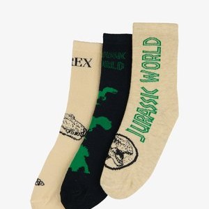 3 PACK - Socks - beige 3 PACK - Socks - beige