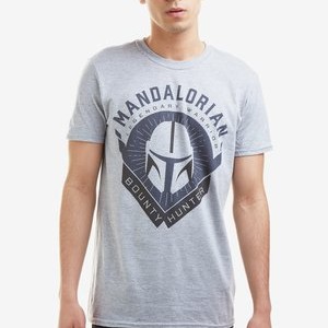 STAR WARS BOUNTY HUNTER - Print T-shirt - grey marl STAR WARS BOUNTY HUNTER - Print T-shirt - grey marl