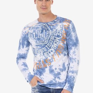 Long sleeved top - blue