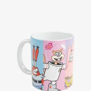 SPONGEBOB SCHWAMMKOPF TASSE FRIENDS KAFFEE BECHER - Drink bottle - mehrfarbig SPONGEBOB SCHWAMMKOPF TASSE FRIENDS KAFFEE BECHER - Drink bottle - mehrfarbig