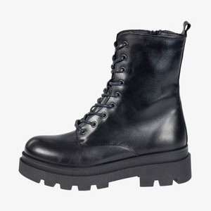 ALOR - Platform ankle boots - schwarz matt ALOR - Platform ankle boots - schwarz matt