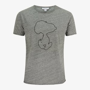 PEANUTS SNOOPY - Print T-shirt - grau PEANUTS SNOOPY - Print T-shirt - grau