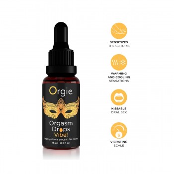 Желе LibidoJelly Orgie Drops Vibe 15 ml
