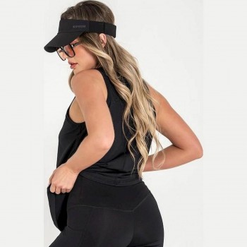 Женская футболка без рукавов Ditchil Tank Top Energy Чёрный (S)