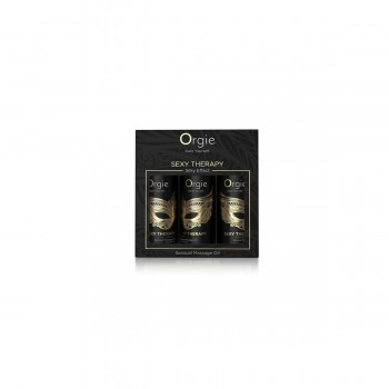 Масло для эротического массажа Orgie Sexy Therapy Mini 30 ml x 3