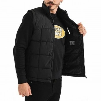 Мужской спортивный жилет Jack & Jones Jjben Square Bodywarmer Чёрный
