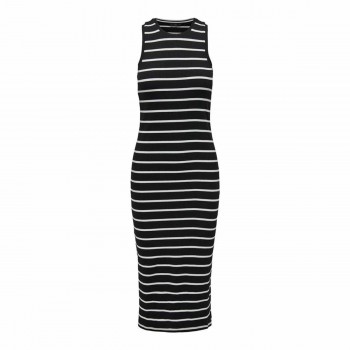 Платье Only Onlbelfast Stripe Чёрный