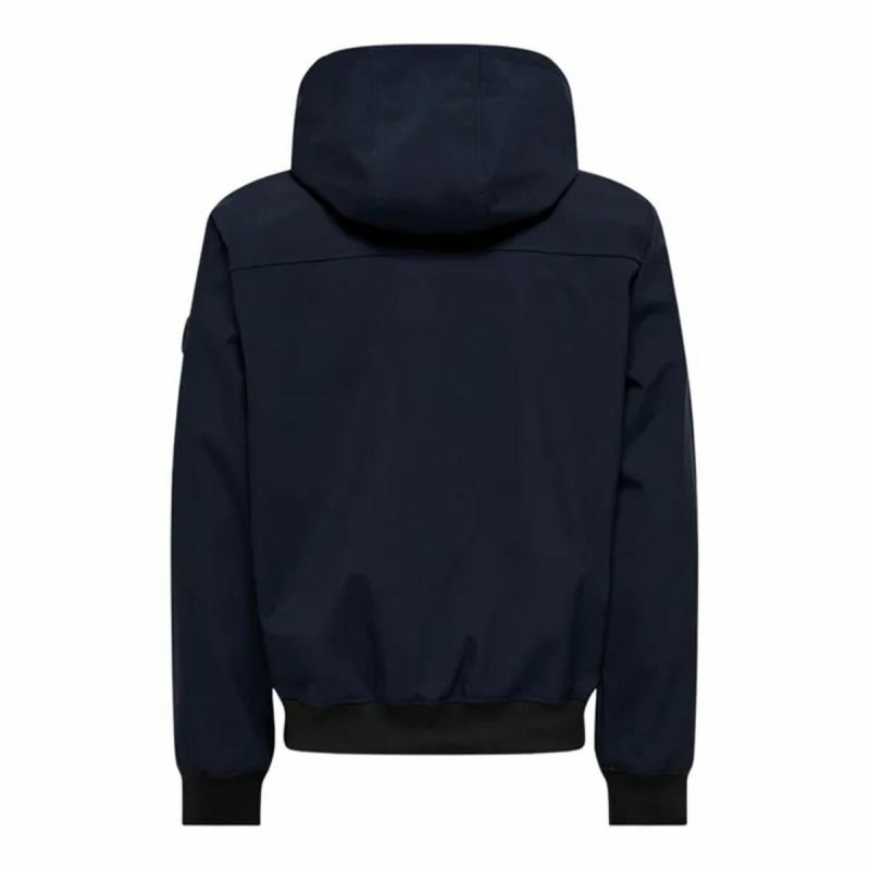 Мужская спортивная куртка Only & Sons Onsbowie Тёмно Синий