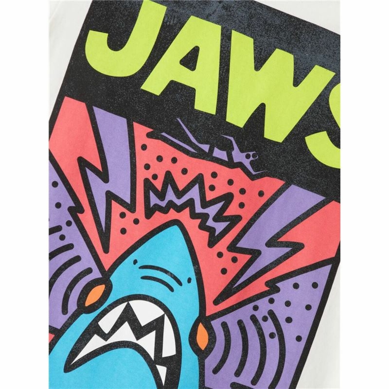 Детский Футболка с коротким рукавом Name It Nkmmakai Jaws Nreg Box Sky