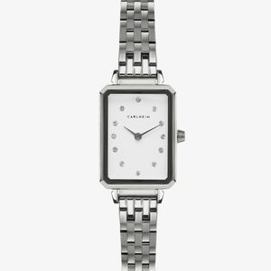 PETIT MILA PETIT - Watch - silver coloured white silver coloured PETIT MILA PETIT - Watch - silver coloured white silver coloured