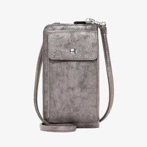EMMA - Phone pouch - grey metallic EMMA - Phone pouch - grey metallic