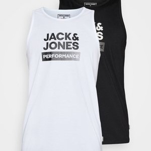 SPORT LOGO TANK 2PACK - Top - white/black