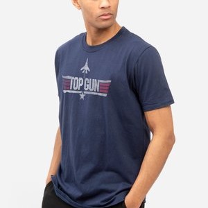 TOP GUN LOGO - Print T-shirt - dark blue TOP GUN LOGO - Print T-shirt - dark blue