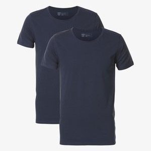 2 PACK - Basic T-shirt - deep navy 2 PACK - Basic T-shirt - deep navy