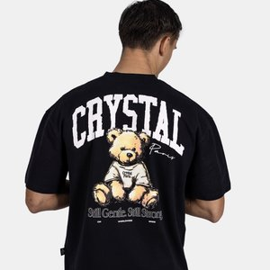 GENTLE - Print T-shirt - black GENTLE - Print T-shirt - black
