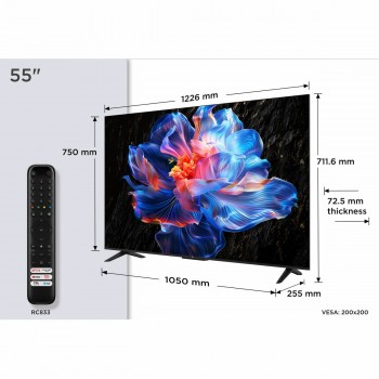 Смарт-ТВ TCL 55P6K 55" 4K Ultra HD LED HDR
