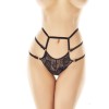 Трусики с кружевами Anaïs Чёрный L/XL