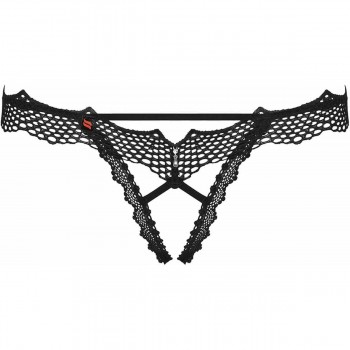 Стринги Obsessive Bravelle Чёрный L/XL