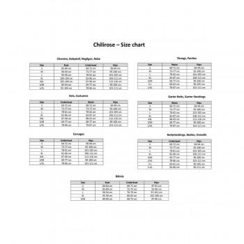 Эротический костюм Chilirose L 5 Предметы