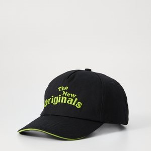 WORKMAN UNISEX - Cap - black/lime WORKMAN UNISEX - Cap - black/lime
