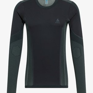 ZEROWEIGHT WINDPROOF - Long sleeved top - black - concrete grey ZEROWEIGHT WINDPROOF - Long sleeved top - black - concrete grey