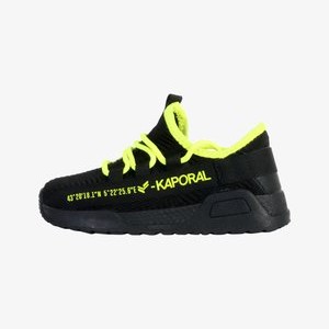 BASKET À DOFINI - Trainers - noir jaune