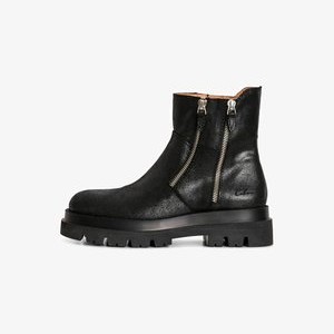Platform ankle boots - black Platform ankle boots - black