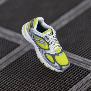 GRID JAZZ 9 UNISEX - Trainers - yellow/silver GRID JAZZ 9 UNISEX - Trainers - yellow/silver