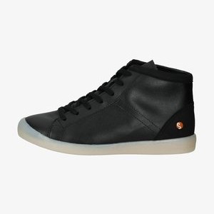 Lace-up ankle boots - blackw black vegan suede Lace-up ankle boots - blackw black vegan suede