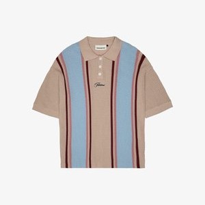 CHARLIES - Polo shirt - cream purple CHARLIES - Polo shirt - cream purple