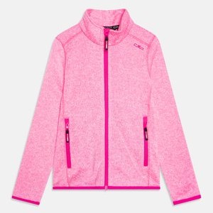 GIRL JACKET - Fleece jacket - bubblegum/bianco GIRL JACKET - Fleece jacket - bubblegum/bianco