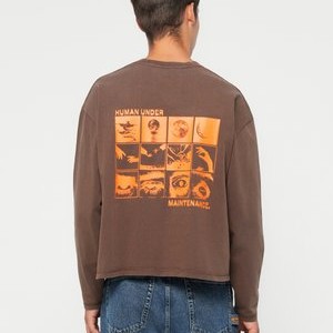 Long sleeved top - coffee bean Long sleeved top - coffee bean