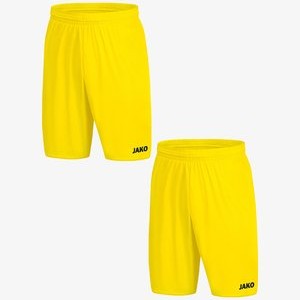2ER-SET ELASTISCHER BUND KORDELZUG - Sports shorts - gelb 2ER-SET ELASTISCHER BUND KORDELZUG - Sports shorts - gelb