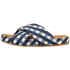 YOLIN  - Mules - blue check s695 YOLIN  - Mules - blue check s695