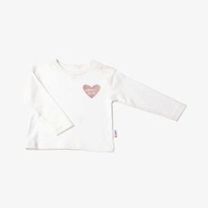 "COSMIC LOVE" - Long sleeved top - ecru "COSMIC LOVE" - Long sleeved top - ecru