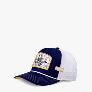 TRUCKER KING SURF - Cap - navy white TRUCKER KING SURF - Cap - navy white