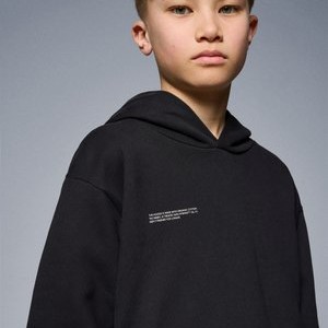KIDS MIDWEIGHT HOODIE UNISEX - Hoodie - black KIDS MIDWEIGHT HOODIE UNISEX - Hoodie - black