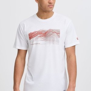 NBCarsten - Print T-shirt - white NBCarsten - Print T-shirt - white